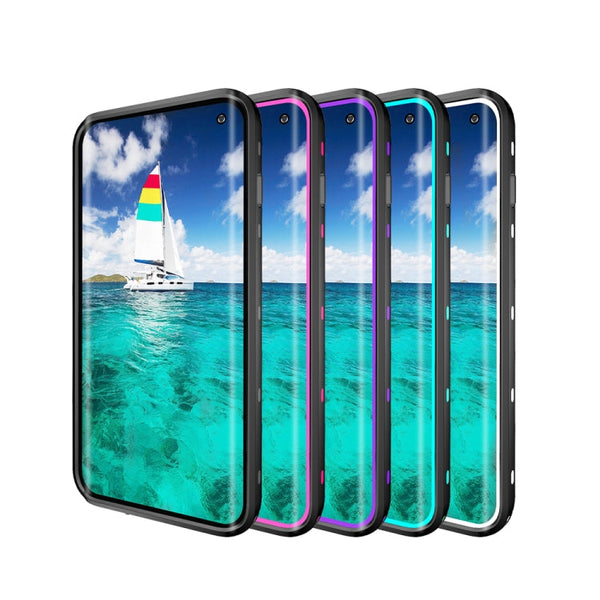RedPepper Transparent Dot Shockproof Waterproof PC + TPU Protective Case, For Samsung Galaxy S10