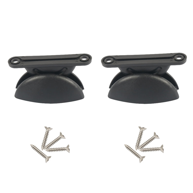 A8628 2 Pair RV Hatch Semi-circular Retainer Kit with Screws