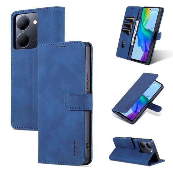 AZNS Skin Feel Calf Texture Flip Leather Phone Case