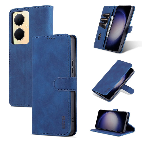 AZNS Skin Feel Calf Texture Flip Leather Phone Case