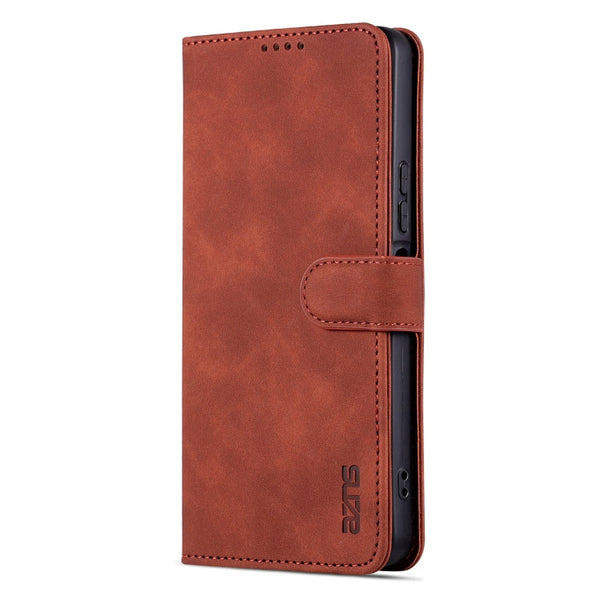 AZNS Skin Feel Calf Texture Flip Leather Phone Case