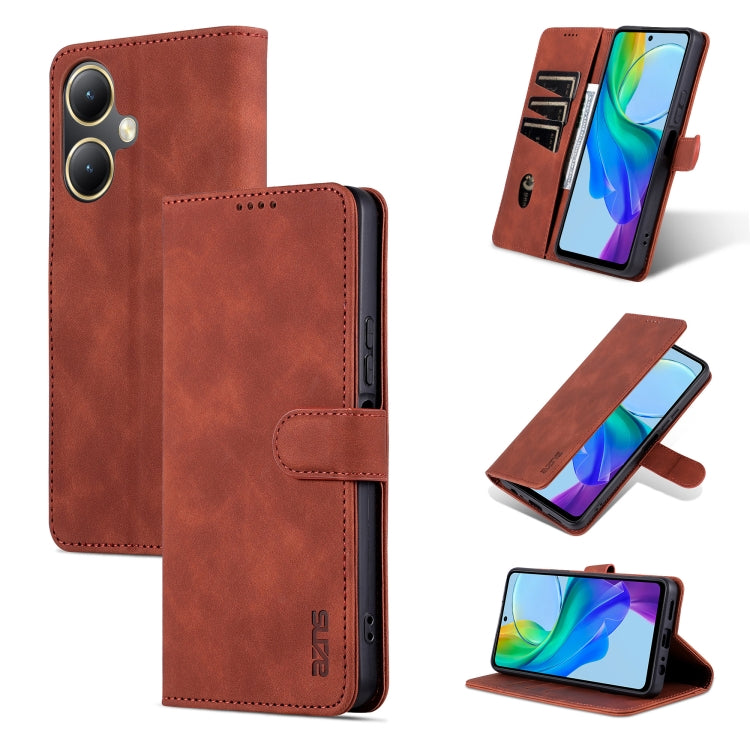 AZNS Skin Feel Calf Texture Flip Leather Phone Case