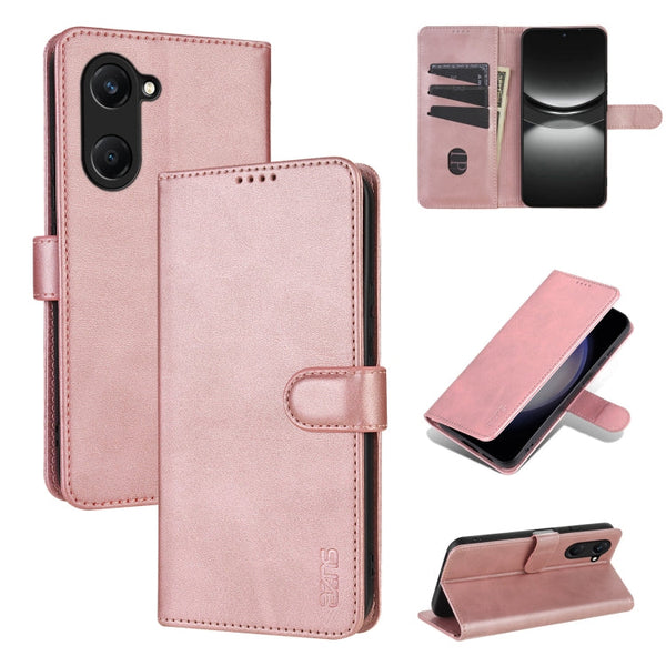 AZNS Skin Feel Calf Texture Flip Leather Phone Case