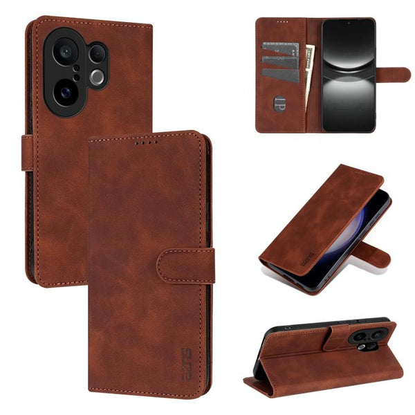 AZNS Skin Feel Calf Texture Flip Leather Phone Case