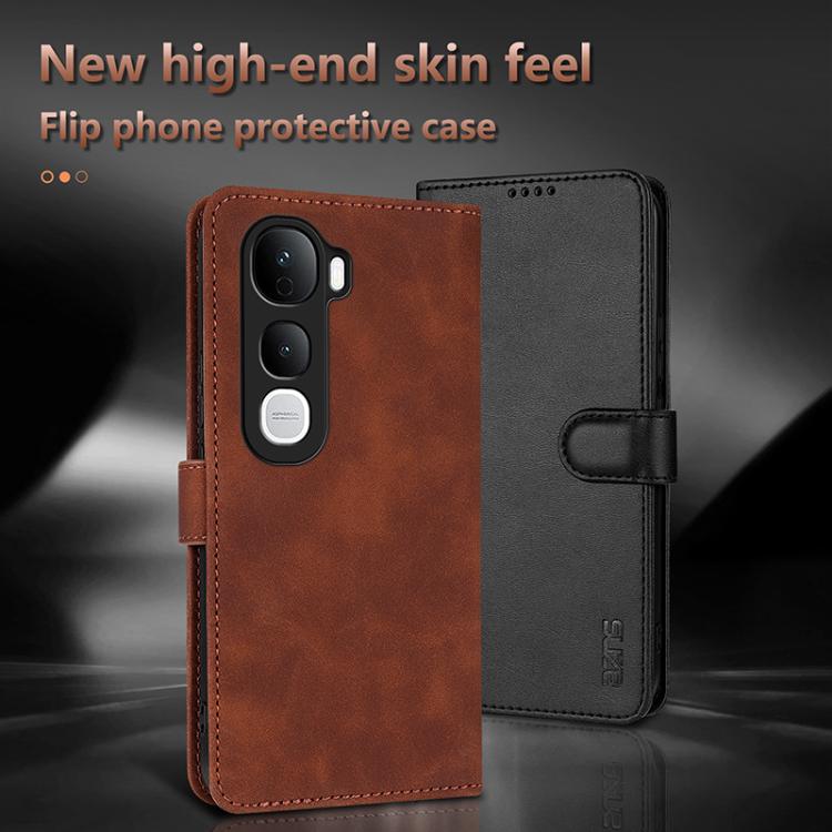 AZNS Skin Feel Calf Texture Flip Leather Phone Case