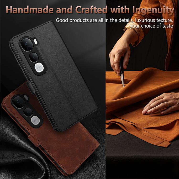AZNS Skin Feel Calf Texture Flip Leather Phone Case