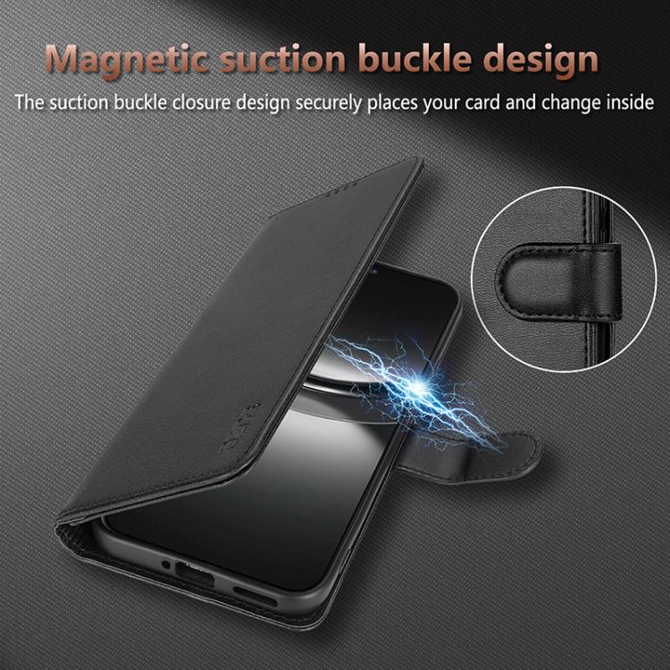 AZNS Skin Feel Calf Texture Flip Leather Phone Case