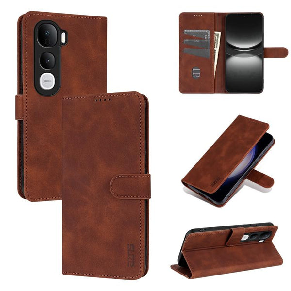 AZNS Skin Feel Calf Texture Flip Leather Phone Case