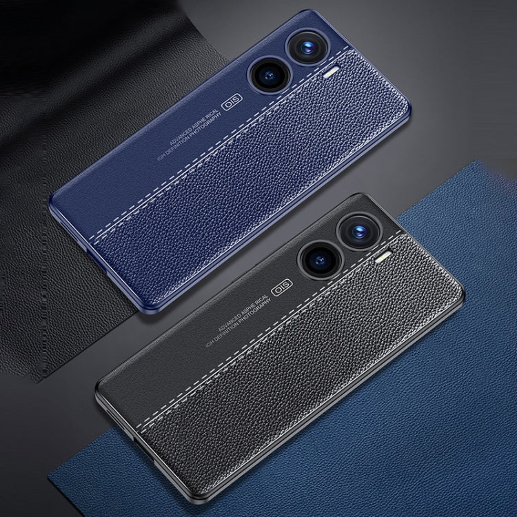 Litchi Texture Shockproof TPU Phone Case