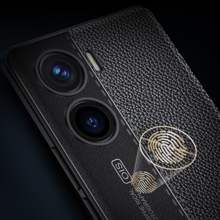 Litchi Texture Shockproof TPU Phone Case