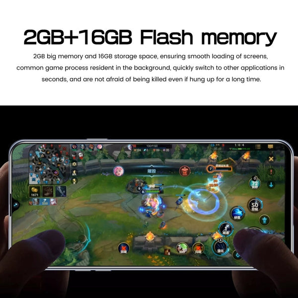 Reno9 Pro / B55, 6.49 inch Screen, Face Identification, Android  8.1 MTK6580A Quad Core, Network: 3G, OTG, Dual SIM