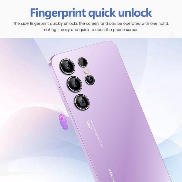 S23 Ultra / U19, 6.53 inch Screen, Face ID & Side Fingerprint Identification, Android 9.1 MTK6753 Octa Core, Network: 4G, Dual SIM, 3GB+64GB