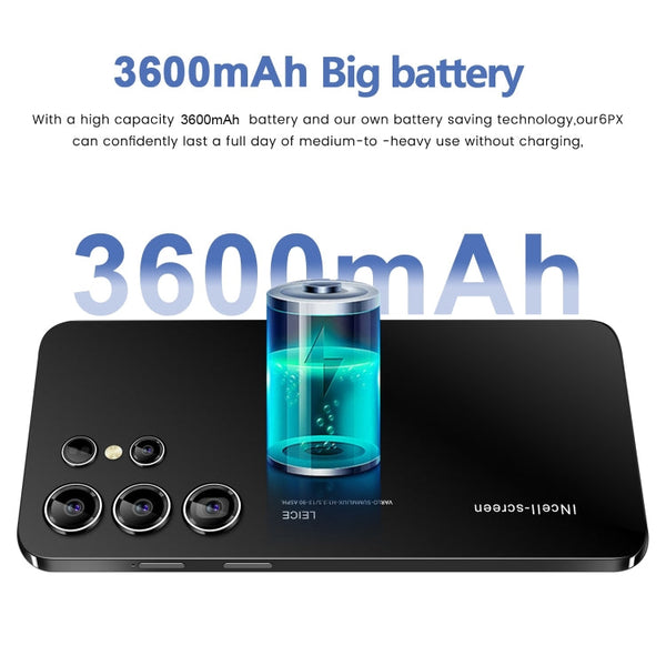 S23 Ultra / U19, 6.53 inch Screen, Face ID & Side Fingerprint Identification, Android 9.1 MTK6753 Octa Core, Network: 4G, Dual SIM, 3GB+64GB