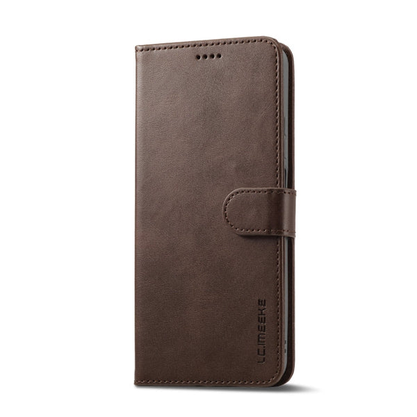 LC.IMEEKE Calf Texture Horizontal Flip Leather Case