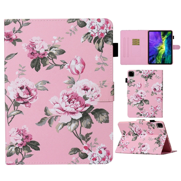 Colored Drawing Pattern Horizontal Flip PU Leather Case with Holder & Card Slot & Sleep / Wake-up Function