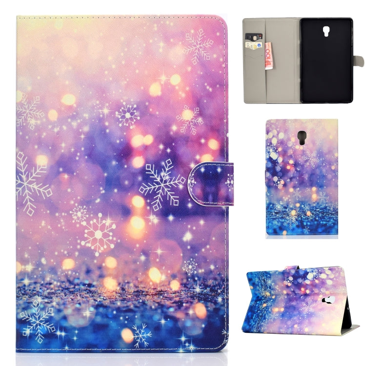 Colored Drawing Pattern Horizontal Flip PU Leather Case with Holder & Card Slot & Sleep / Wake-up Function