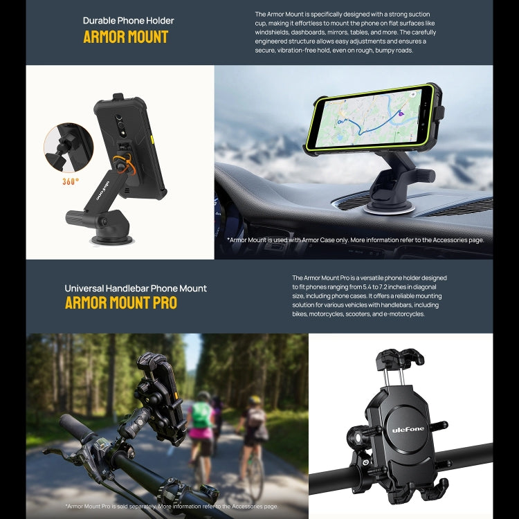 Ulefone Armor X12, Rugged Phone, Face Unlock, 5.45 inch Android 13 Go MediaTek Helio A22 Quad Core, Network: 4G, NFC