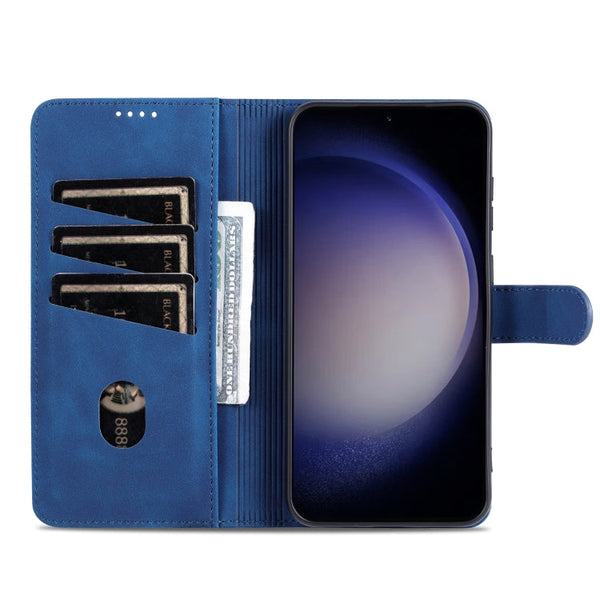 AZNS Skin Feel Calf Texture Flip Leather Phone Case