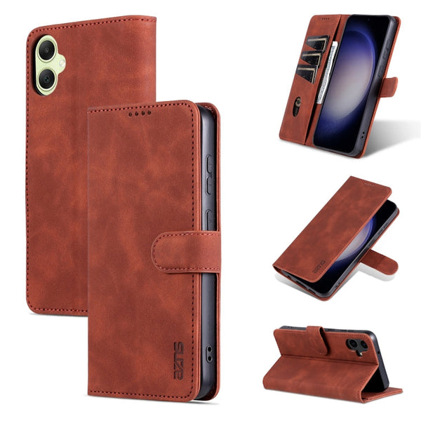 AZNS Skin Feel Calf Texture Flip Leather Phone Case