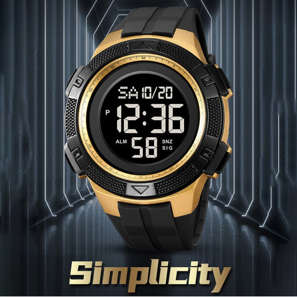 SKMEI 2078 Multifunctional Men 50M Waterproof Sports Fashion Digital Wrist Watch