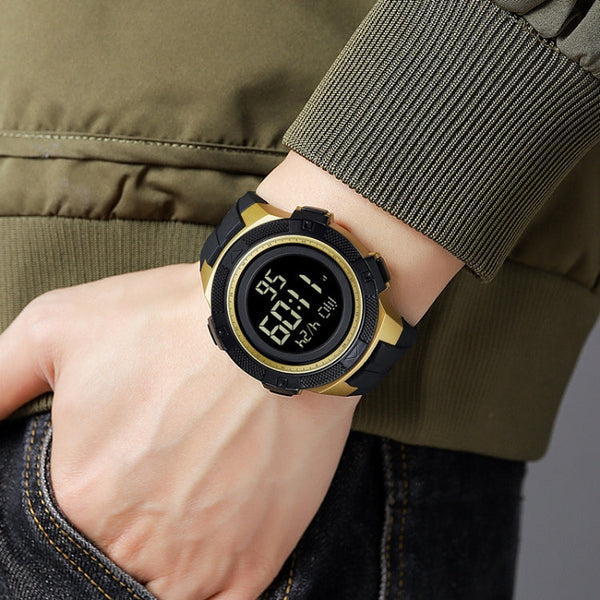 SKMEI 2078 Multifunctional Men 50M Waterproof Sports Fashion Digital Wrist Watch
