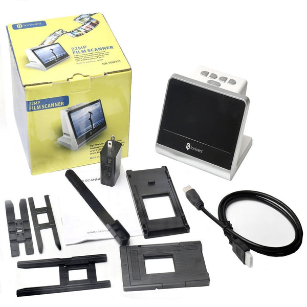 Tonivent TON170 14 Mega Pixels 5 inch HD Screen Film Scanner, TON170 White