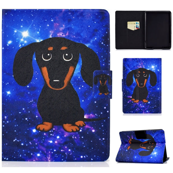 TPU Electric Pressed Horizontal Flip Leather Case with Holder & Card Slot & Sleep / Wake-up Function, For Kindle Fire HD 8 (2020), For Kindle Fire HD 10 2015 / 2017 / 2019, For Kindle Paperwhite 4 / 3 / 2 / 1, For iPad mini 5 / 4 / 3 / 2 / 1