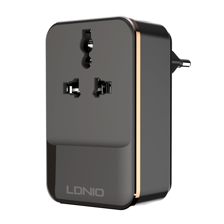 LDNIO SC1205 Universal Conversion Socket + QC3.0 USB + USB Interfaces Multifunction Travel Charger Mobile Phone Charger, EU Plug
