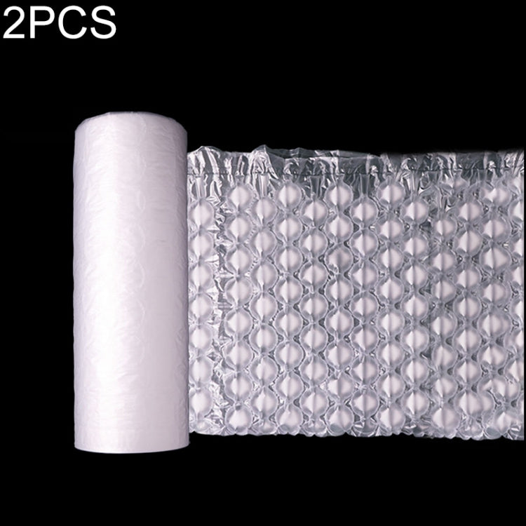 2 PCS Inflatable Gourd Film Bubble Film Express Packaging Shockproof Air Cushion Film, Length: 300m