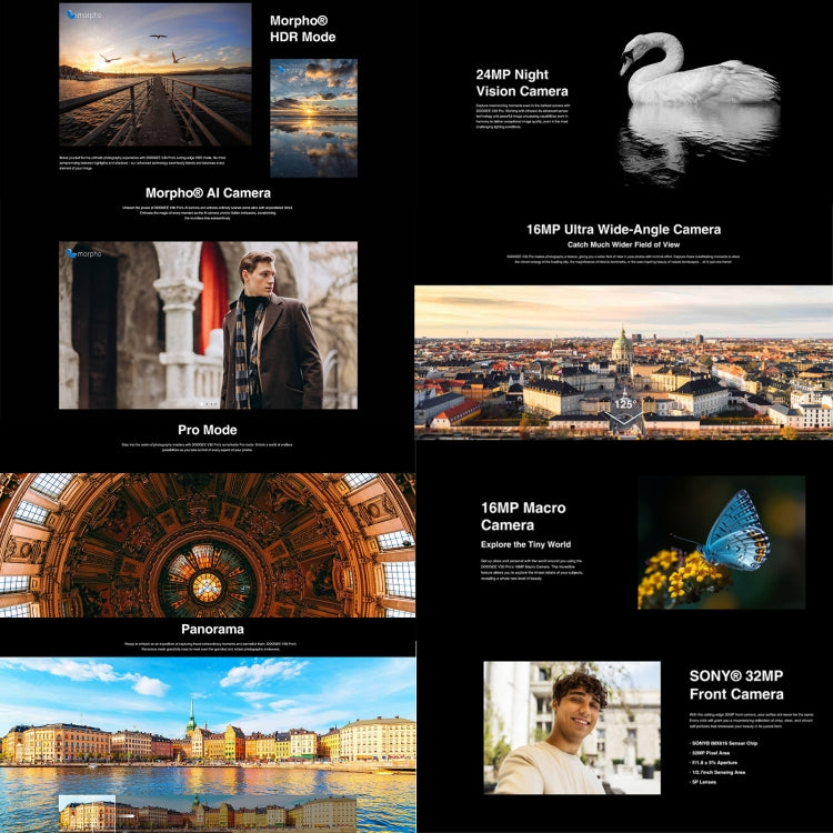 DOOGEE V30 Pro, 200MP Camera, Side Fingerprint, 10800mAh Battery, 6.58 inch Android 13 Dimensity 7050 Octa Core, Network: 5G, OTG, NFC, Support Google Pay