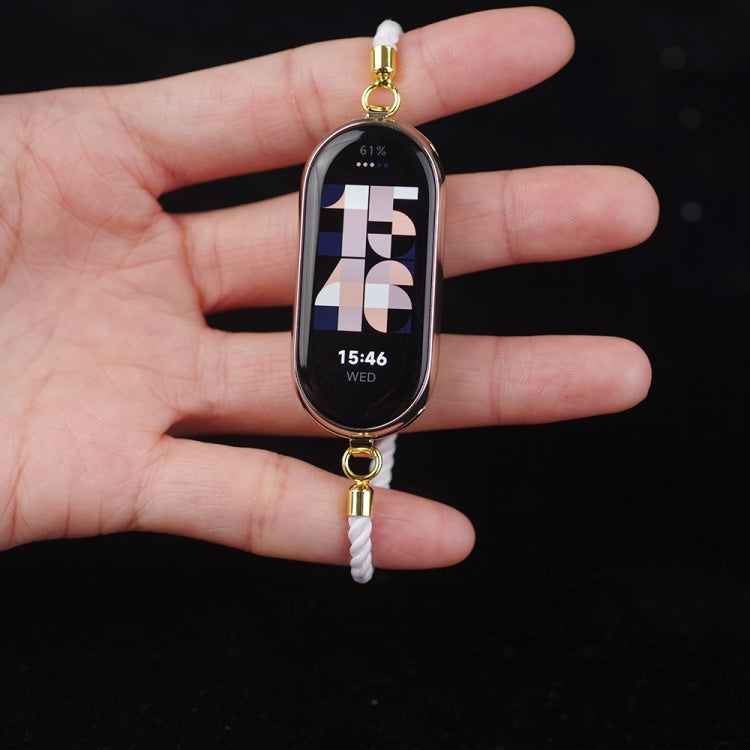 Mibbs Milan Cord Bracelet Watch Band, For Xiaomi Smart Band 10 / 9 / 8