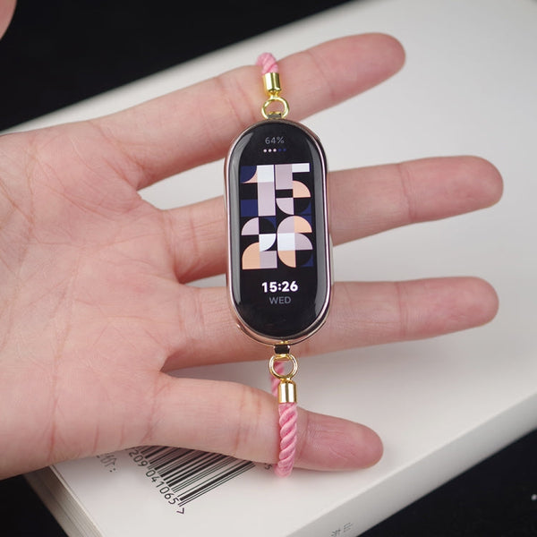 Mibbs Milan Cord Bracelet Watch Band, For Xiaomi Smart Band 10 / 9 / 8