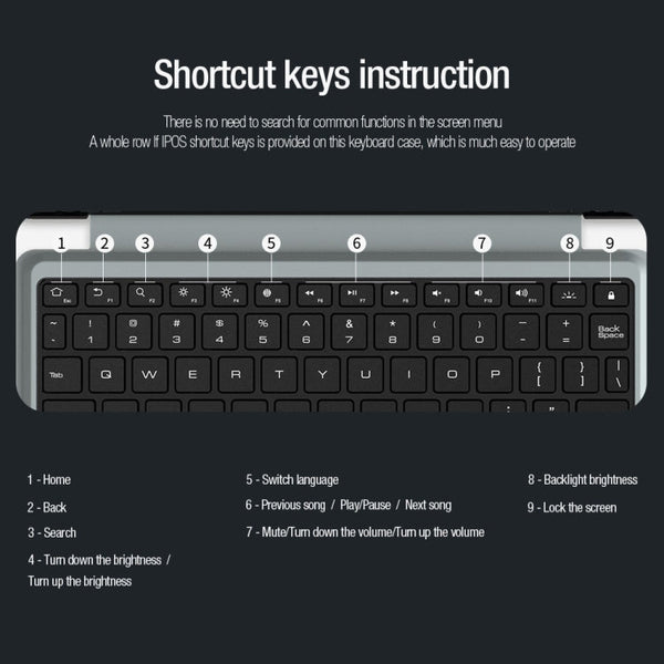 Nillkin Backlit Version Bumper Combo Keyboard Case
