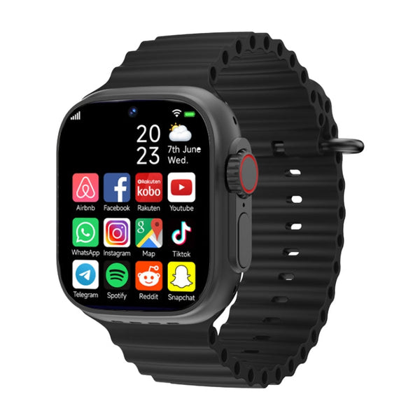 GS37 1.95 inch Screen Smart Phone Watch, Android 9.0, Spreadtrum SL8541E, Network: 4G, Single Nano SIM, Front & Rear Camera
