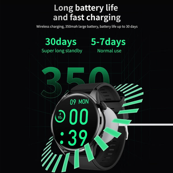 TM05 Pro Smart Bracelet, 1.46 inch Silicone Band IP67 Waterproof Smart Watch, Bluetooth Call / Heart Rate / Blood Pressure / Blood Oxygen