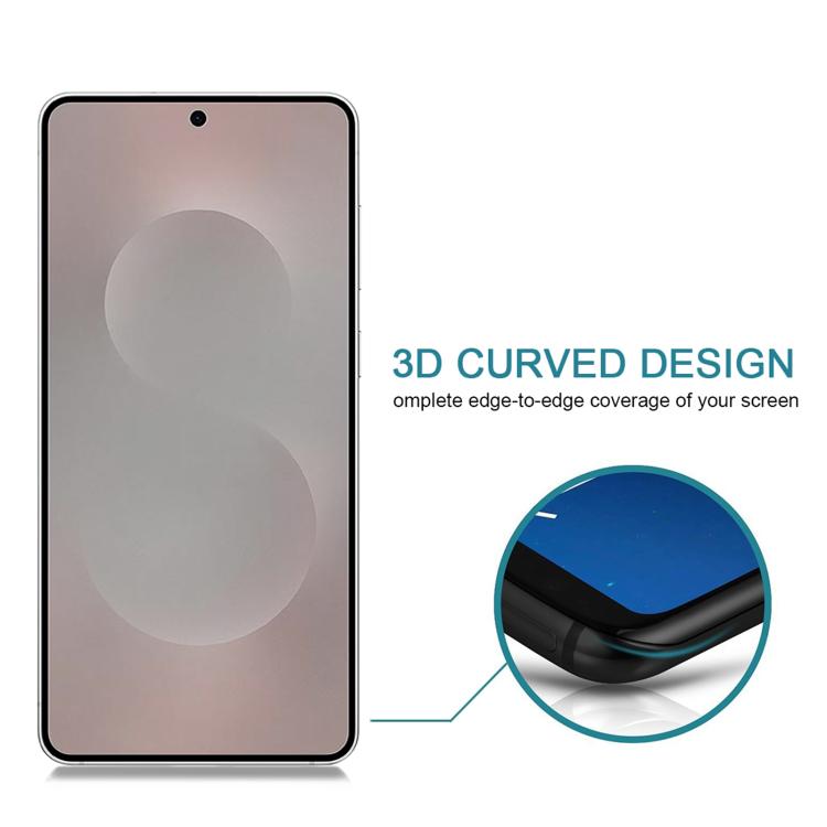 25pcs Full Cover Anti-peeping Tempered Glass Film,  Support Fingerprint Unlocking