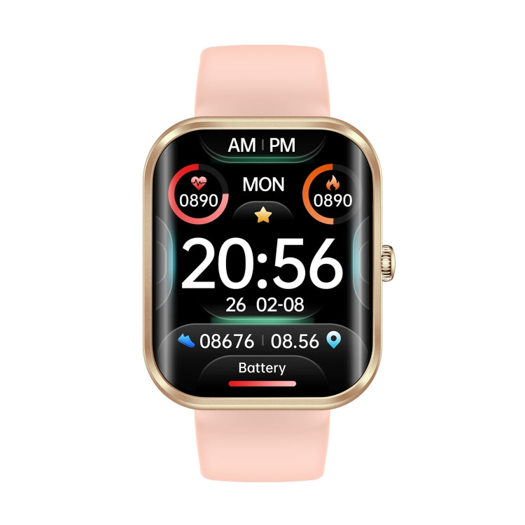 AK58 1.96 inch Screen Bluetooth Smart Watch, Support Health Monitoring & 100+ Sports Modes