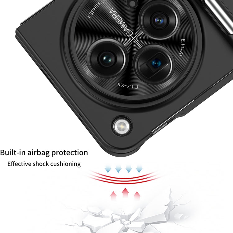 GKK Ultra-thin Full Coverage Phone Flip Case with Pen, For OPPO Find N3 / OnePlus Open