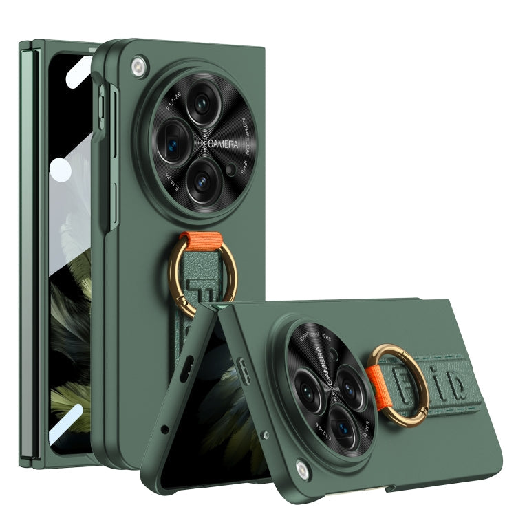 GKK Integrated Ultrathin Shockproof Phone Case with Ring Wrist Strap, For OPPO Find N3 / OnePlus Open