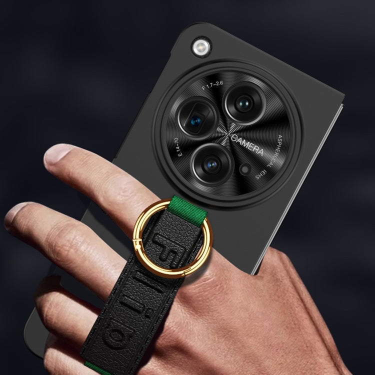 GKK Integrated Ultrathin Shockproof Phone Case with Ring Wrist Strap, For OPPO Find N3 / OnePlus Open