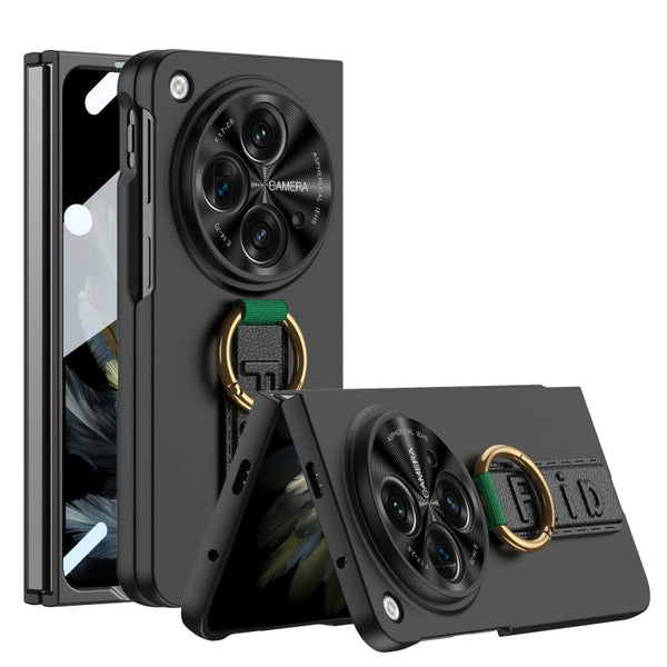 GKK Integrated Ultrathin Shockproof Phone Case with Ring Wrist Strap, For OPPO Find N3 / OnePlus Open