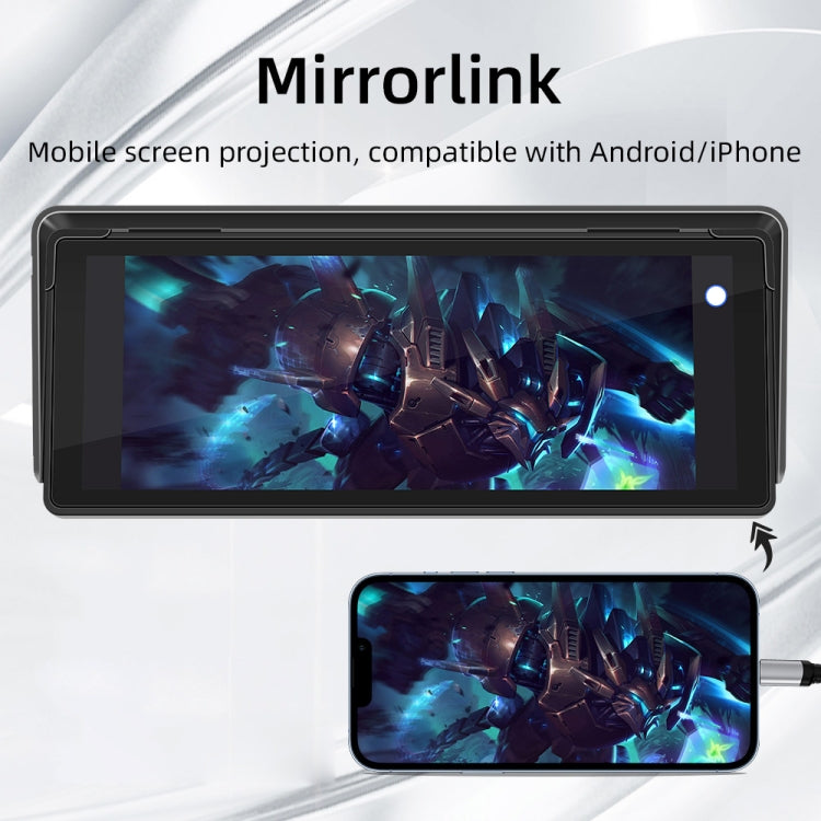 B5313 10.26 inch Portable Car MP5 Player Support CarPlay / Android Auto