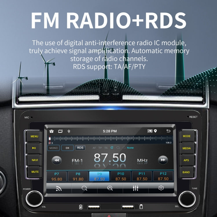 S9070 For Volkswagen 7 inch Portable Car MP5 Player Support CarPlay / Android Auto