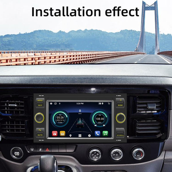 For Ford Transit 7 inch Android Navigation Machine Supports WiFi / GPS / RDS