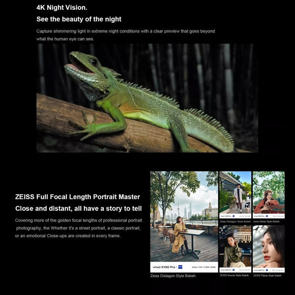 vivo X100 Pro, Face ID / Fingerprint Identification, 6.78 inch Android 14 OriginOS 4 Dimensity 9300 Octa Core 3.25GHz, OTG, NFC, Network: 5G