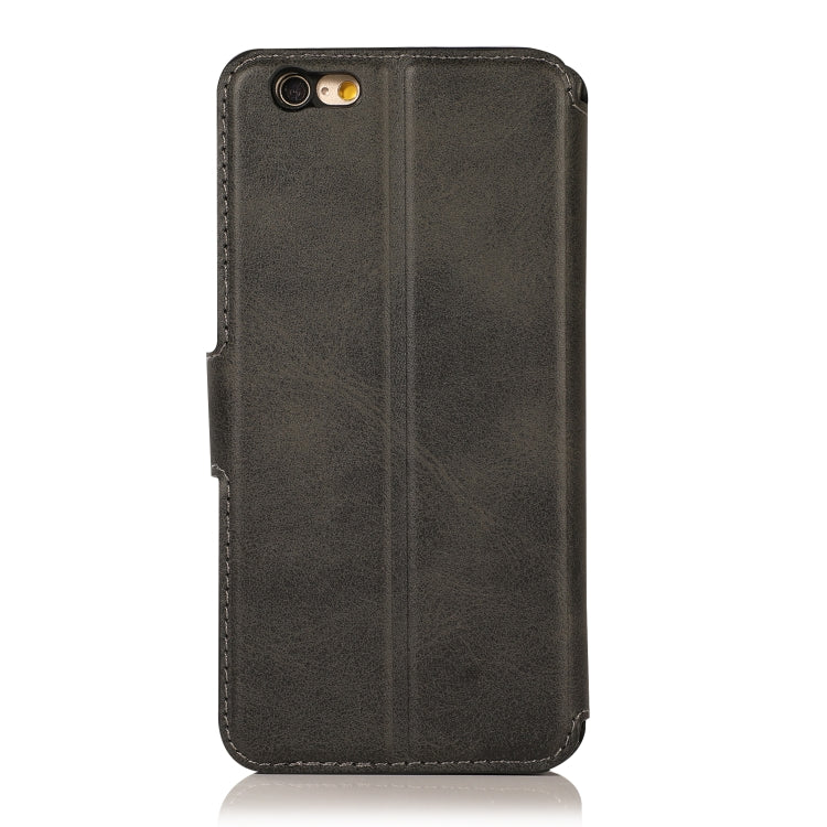 Calf Texture Magnetic Buckle Horizontal Flip Leather Case with Holder & Card Slots & Wallet & Photo Frame, For iPhone 6 / 6s, For iPhone 7 / 8, For iPhone 7 Plus / 8 Plus, For iPhone X / XS