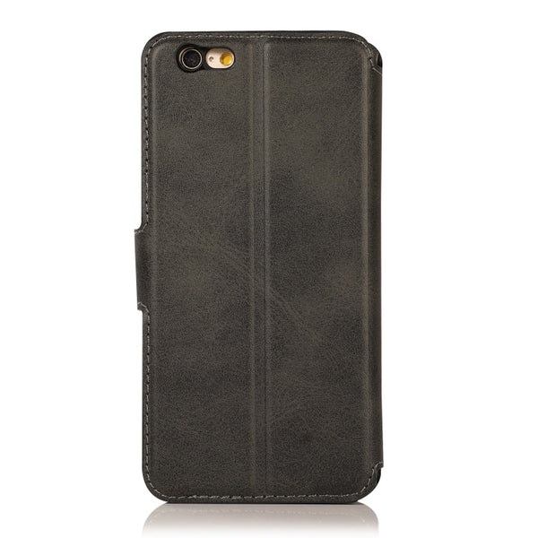 Calf Texture Magnetic Buckle Horizontal Flip Leather Case with Holder & Card Slots & Wallet & Photo Frame, For iPhone 6 / 6s, For iPhone 7 / 8, For iPhone 7 Plus / 8 Plus, For iPhone X / XS