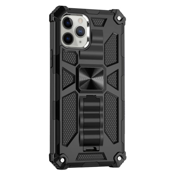 Armor Shockproof TPU + PC Magnetic Protective Case with Holder