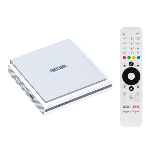 MECOOL KM2 Plus Android 11 Dual-band WiFi Smart Voice TV Box 4GB+32GB, AU Plug, US Plug, EU Plug, UK Plug