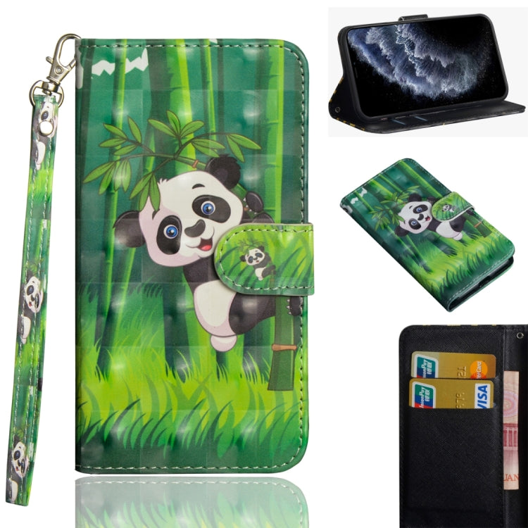 3D Painting Pattern Horizontal Flip TPU + PU Leather Case with Holder & Card Slots & Wallet & Lanyard, For iPhone 11 Pro Max, For iPhone 11 Pro